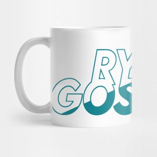 Ryan Gosling vector art fan works graphic design by ironpalette Mug